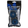 VPS07805 KMC KM445 Impact 1.9" Beadlock Crawler Wheels (Blue) (2)