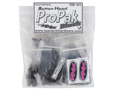 KNK700PPBHB Team KNK Button Head Pro Pak Black Oxide Hardware Kit (700)