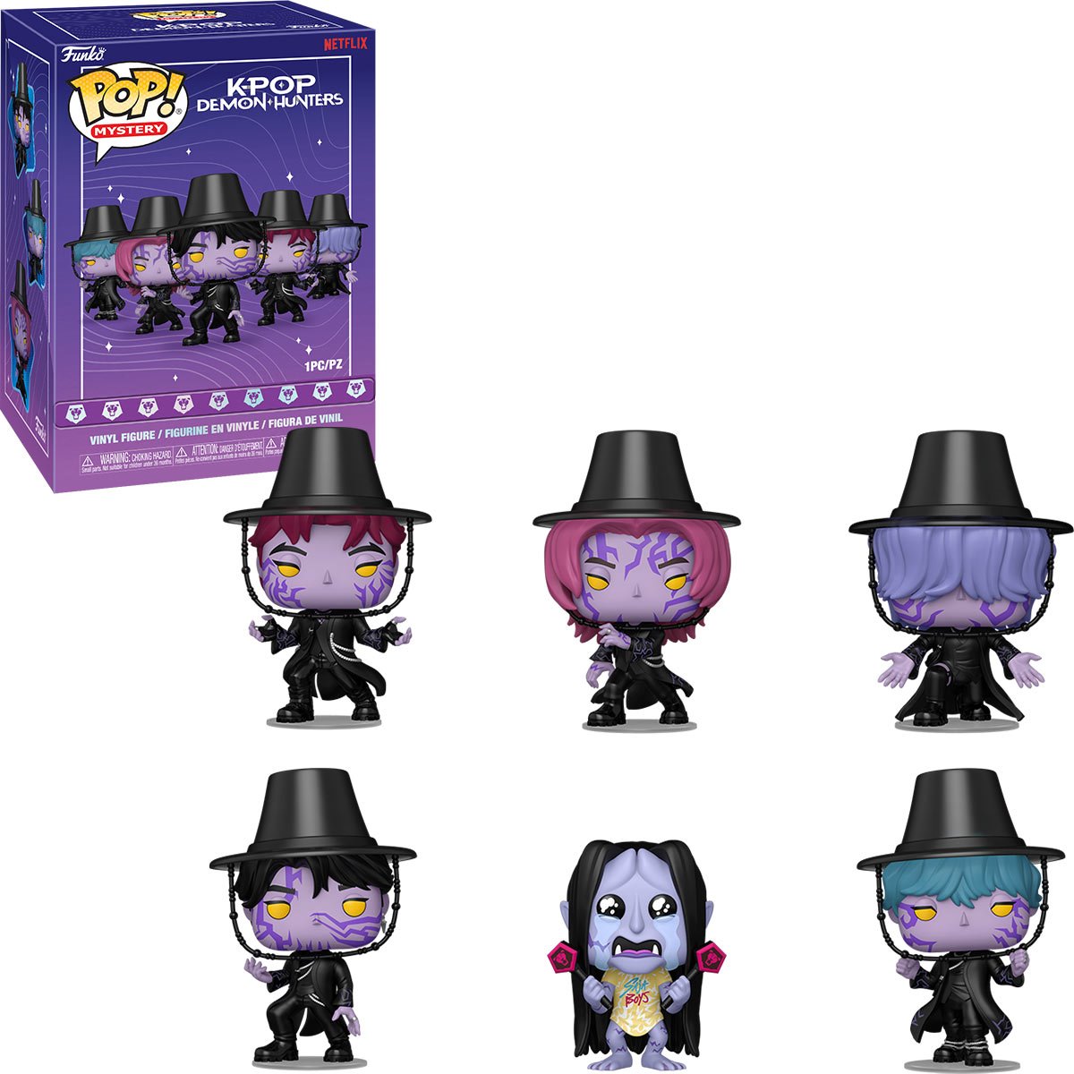 FU96235 Kpop Demon Hunters Mystery Funko - 1 Random Figure
