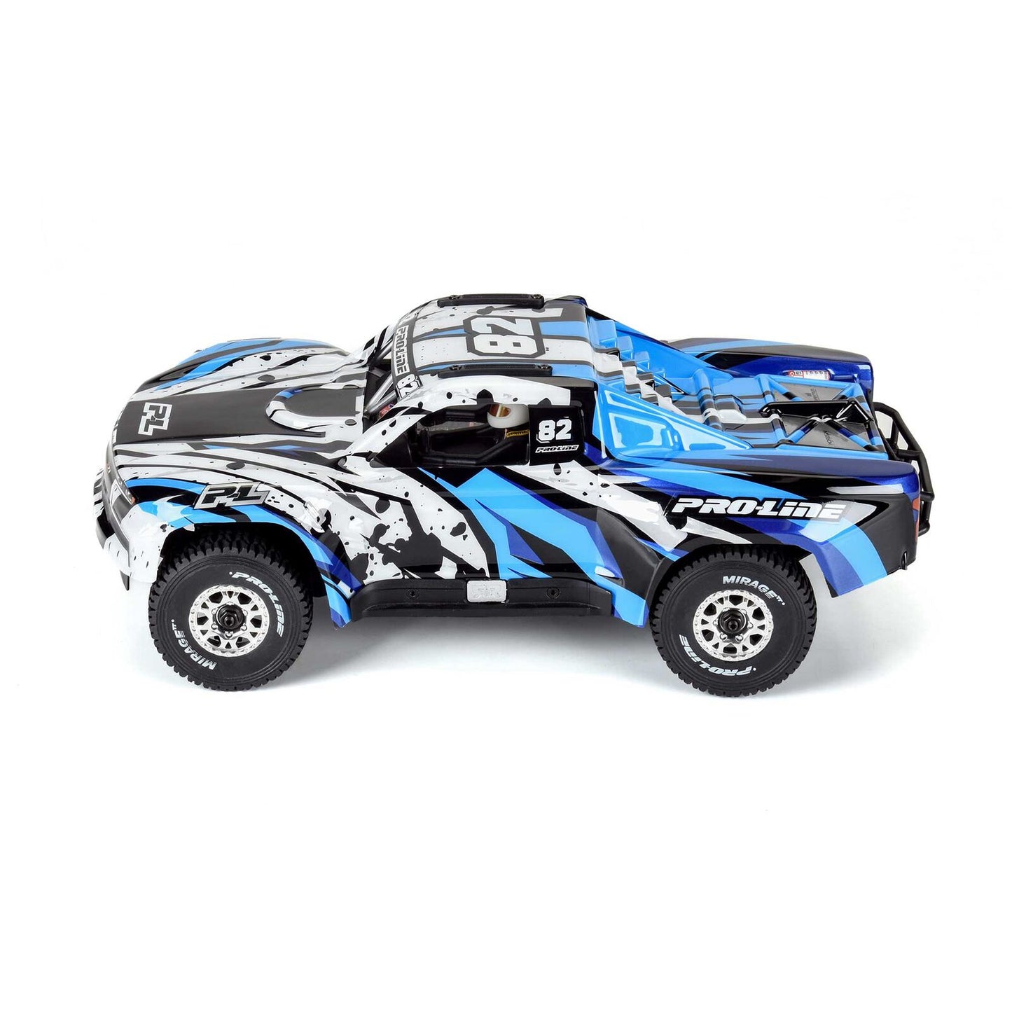 PRO367520 1/16 Limited Edition 2019 Chevy Silverado Trophy Truck Body for ARRMA MOJAVE GROM, Strike (Blue/White)