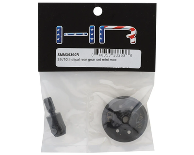 HRSMMX9390R Steel Helical Differential Ring & Pinion Gear for Traxxas® Mini Maxx® (Rear) (39T/10T)