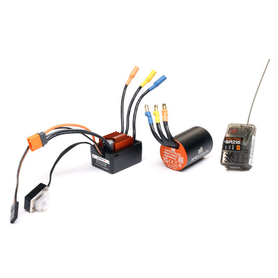SPMXSEMC25 Firma Brushless Motor / ESC / Receiver Combo, 4500Kv: NASCAR