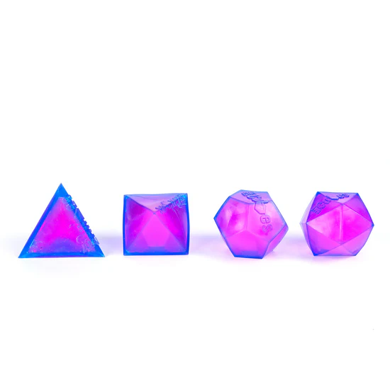 SQSH-1-002 CMY Cubes The PolySquish Discovery Series #1