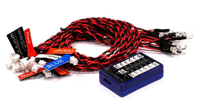 INTC23385 G.T. Power Complete LED Light Kit w/Control Box Module