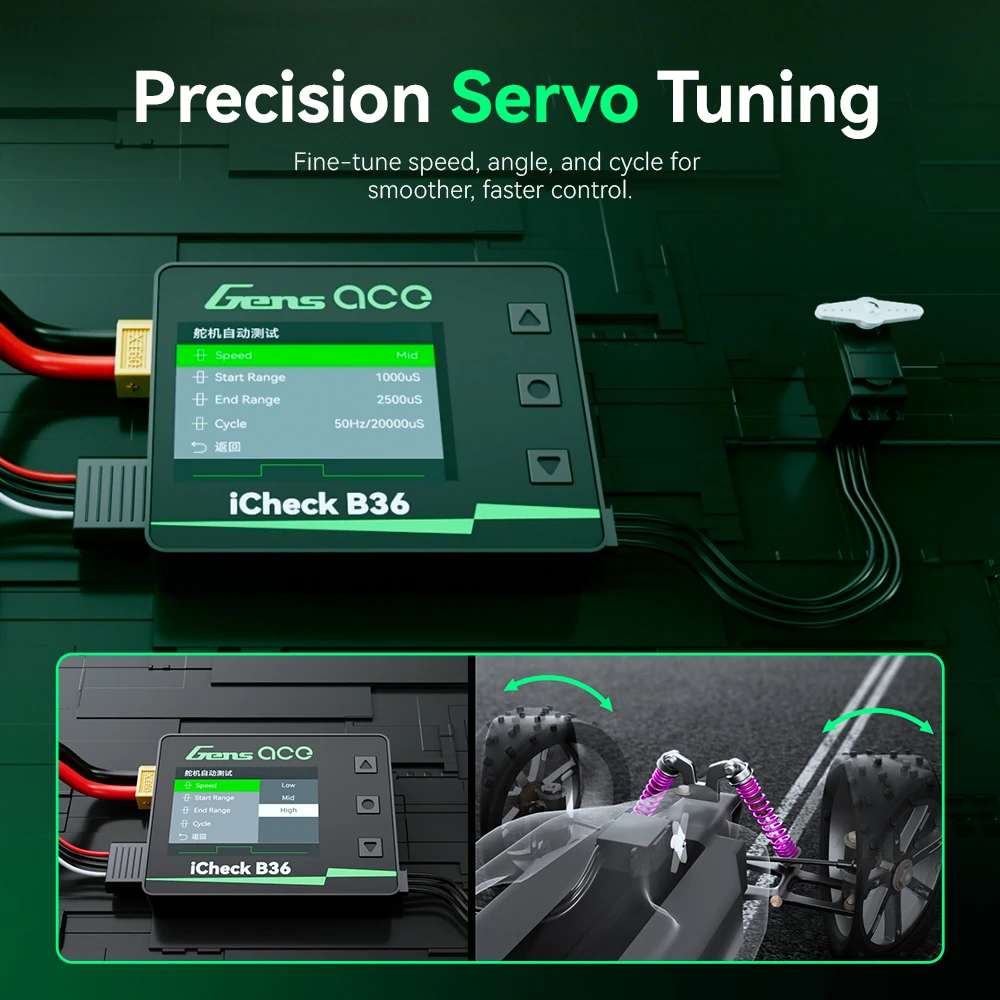 GEAB36 Gens ace iCheck B36  Smart RC Battery Checker