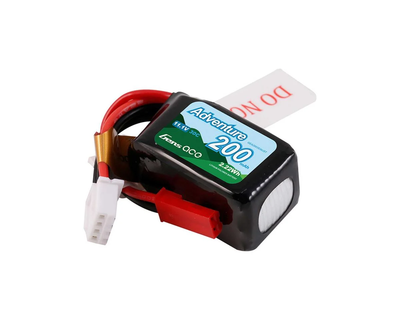 GEA2003S30JST Gens Ace 3S 30C Adventure LiPo Battery Pack (11.1V/200mAh) w/JST Connector