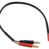 ECP-1578 EcoPower JST Braided Charge Lead (JST Female to 4mm Banana Plugs)