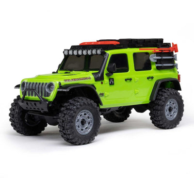 AXI-2261 1/30 SCX30 Jeep Wrangler JLU 4X4 RTR Brushed Rock Crawler (Battery & Charger Included)