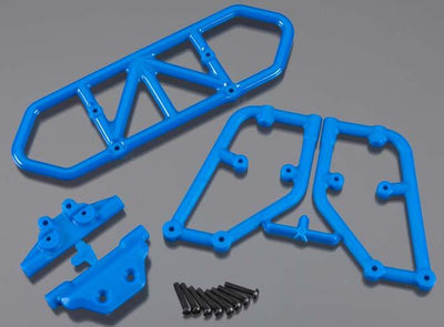 RPM80125 Blue Rear Bumper