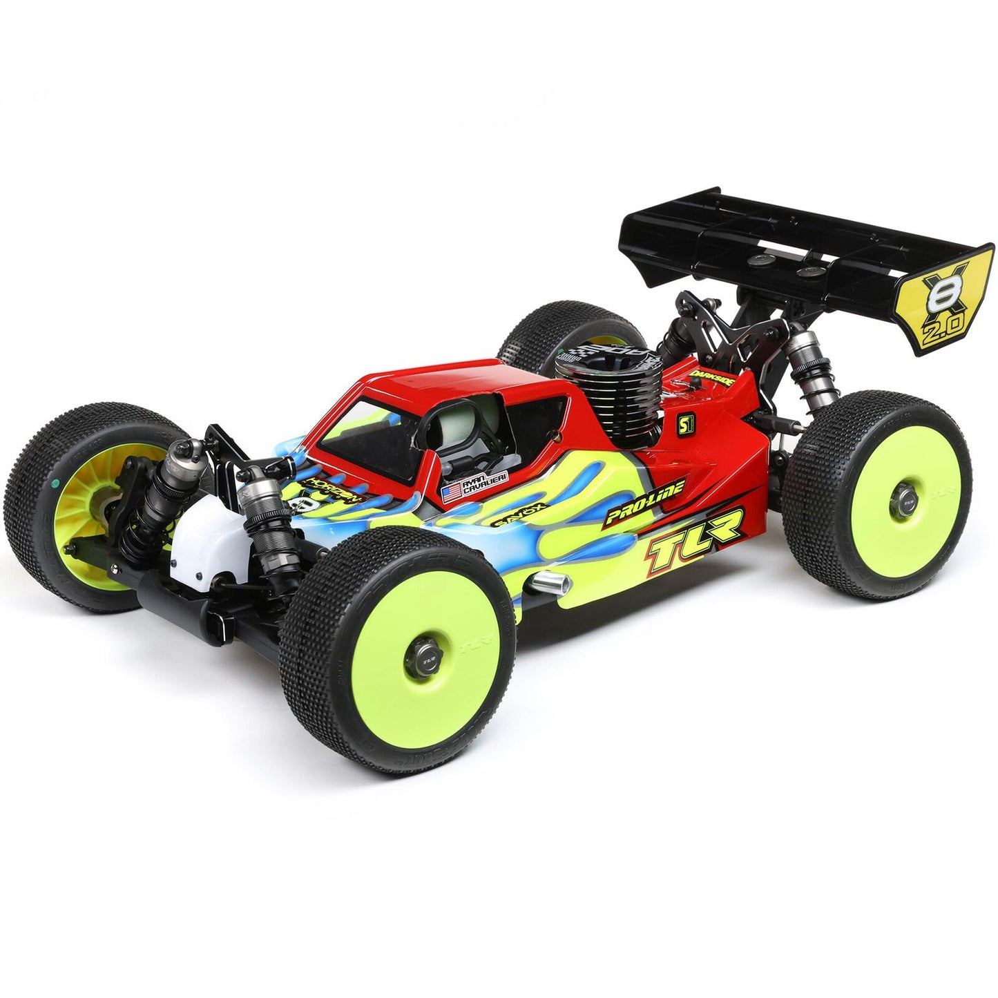 TLR04012 1/8 8IGHT-X/E 2.0 Combo 4X4 Nitro/Electric Race Buggy Kit