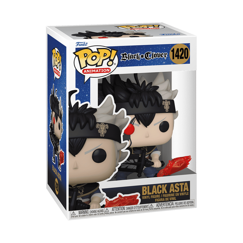 FU70568 Black Clover Black Asta Funko Pop!