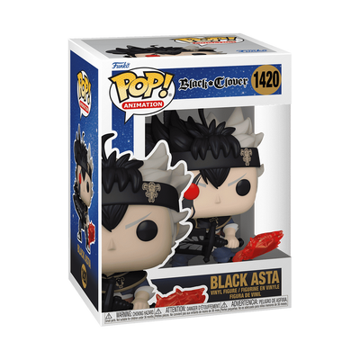 FU70568 Black Clover Black Asta Funko Pop!