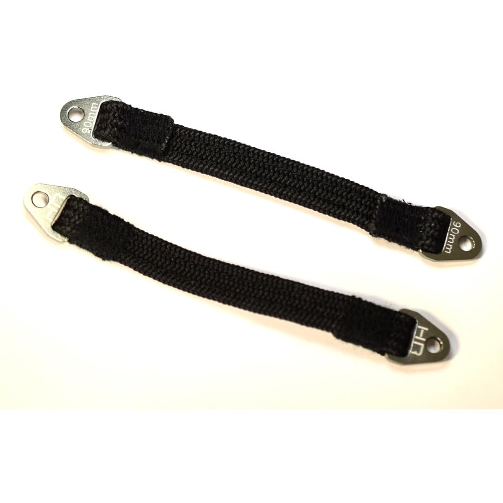 HRSLS90T1111 - Suspension Travel Limit Straps 90mm (Gunmetal) (2)