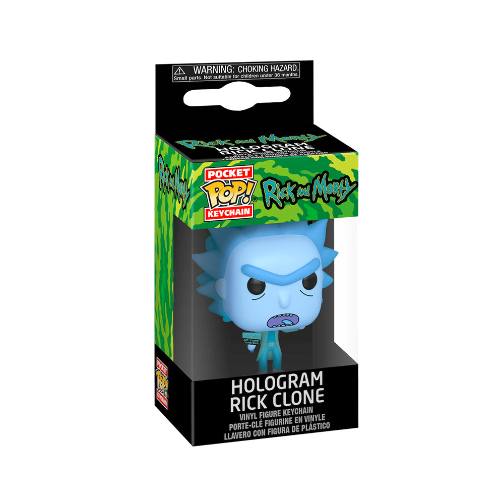 FU44746 Rick and Morty-Hologram Rick Clone Keychain