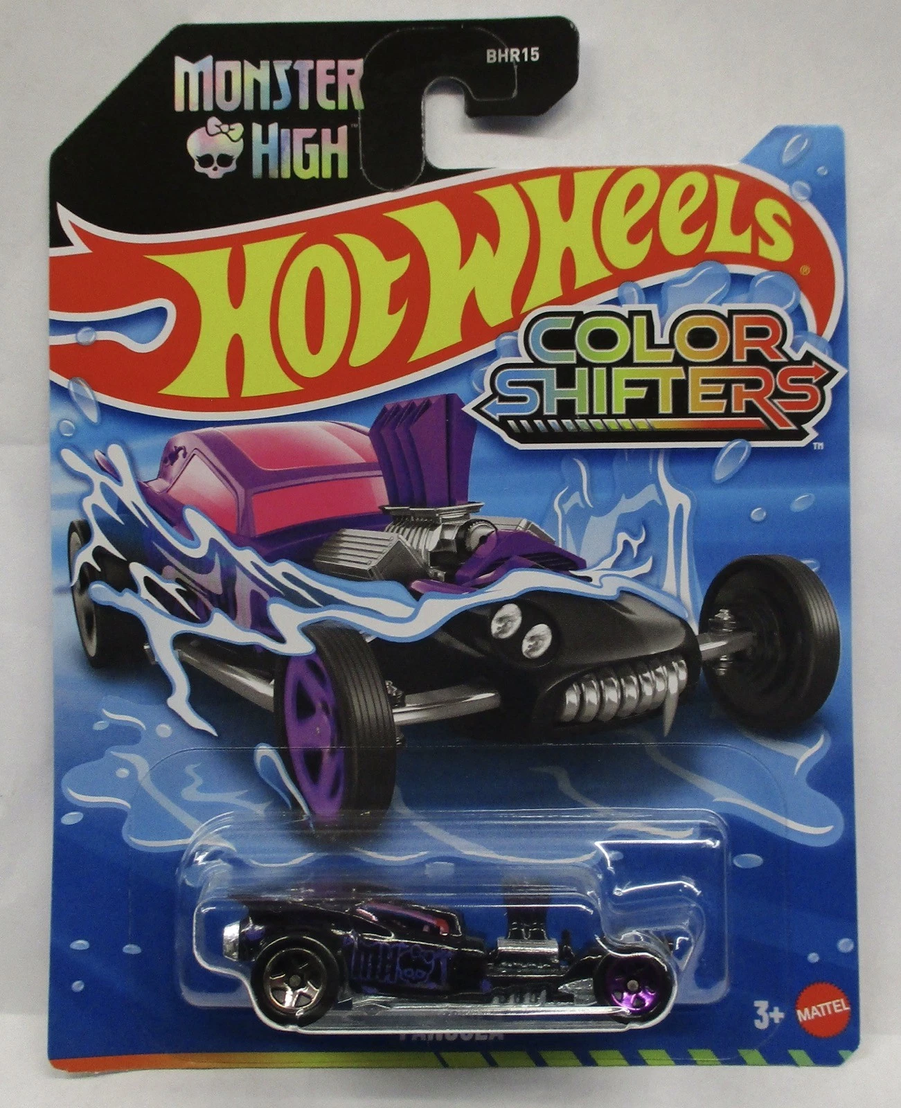 HWJKP16 Hot Wheels Color Shifters Monster High Fangula