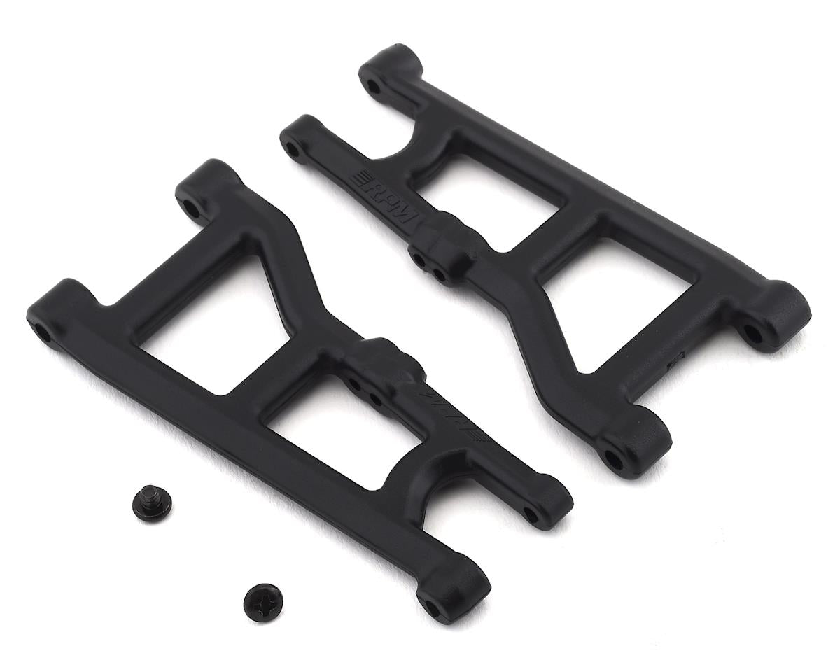 RPM81492 Arrma 4x4 Front Suspension Arm Set (Black)