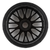 GRPGTX03-XM5 GRP Tires GT - TO3 Revo Belted Pre-Mounted 1/8 Buggy Tires (Black) (2) (XM5) w/FLEX Wheel