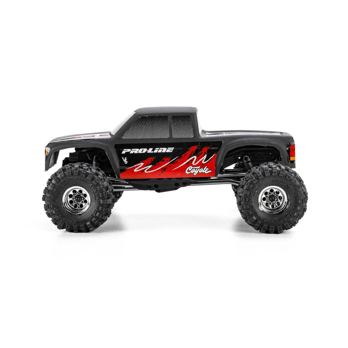 PRO369423 Pro-Line Racing 1/30 Limited Edition Pre-Cut/Pre-Painted Coyote High Performance Body, Matte Black: Axial SCX30