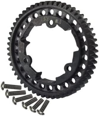 ER2054TS-BK Harden Steel #45 Spur Gear 54T (1.0 Metric Pitch) (1Pieces)