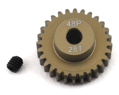 PTK8615 48P Lightweight Hard Anodized Aluminum Pinion Gear (3.17mm Bore) (28T)