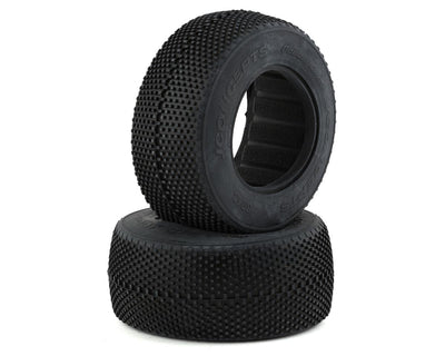 JCO3043-02 Double Dee's Short Course Tires (2) (Green)