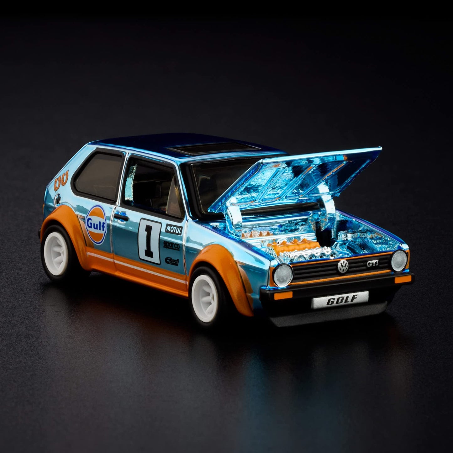 JJY63-BH11 Hot Wheels RLC Exclusive 1976 Volkswagen Golf Mk1 GTI (Gulf)