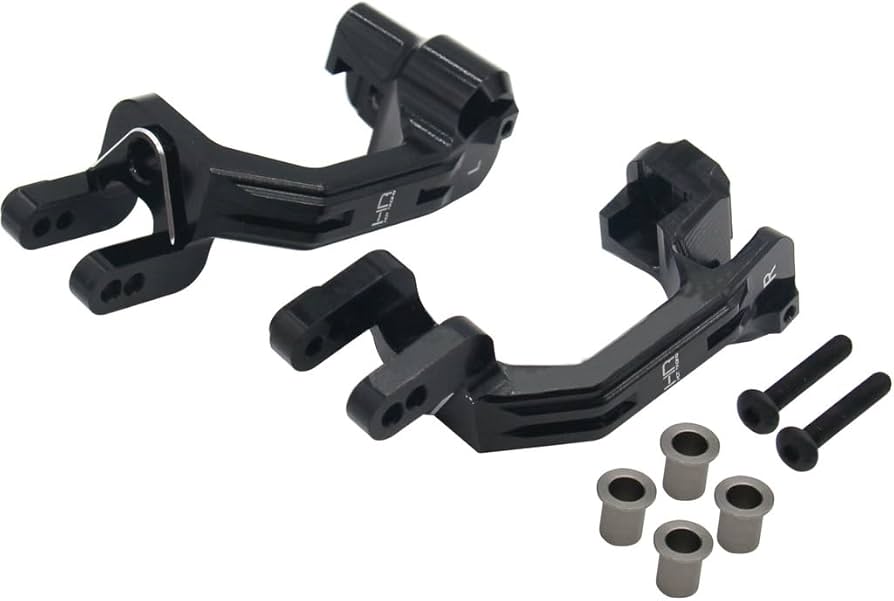 HRATF1901 - Aluminum Front C-Hubs Caster Blocks Arrma 1:10 4x4