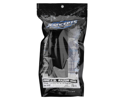 JCO5125B JConcepts RM2 1/8th Razor L.D. Buggy/Truck Wing (Black)