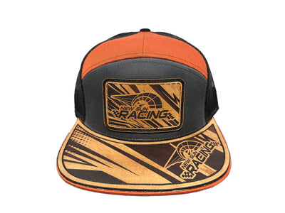 NSR Custom Cap - 7 Panel - Leather Patch & Lid -