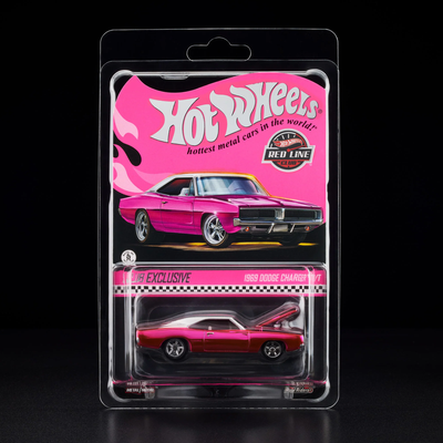 HWJCP32 RLC 1969 Dodge Charger R/T - Spectraflame Pink