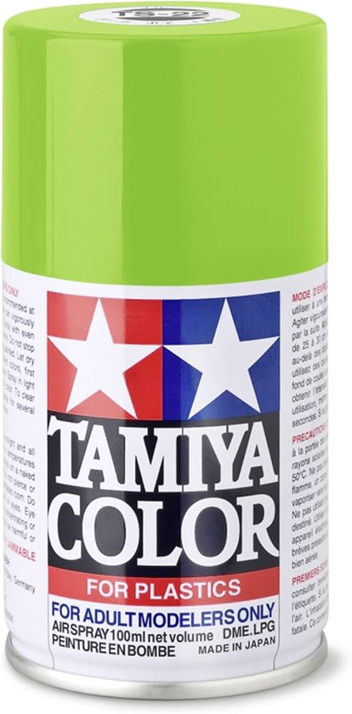 TAM85022 TS-22 Light Green Lacquer Spray Paint (100ml)