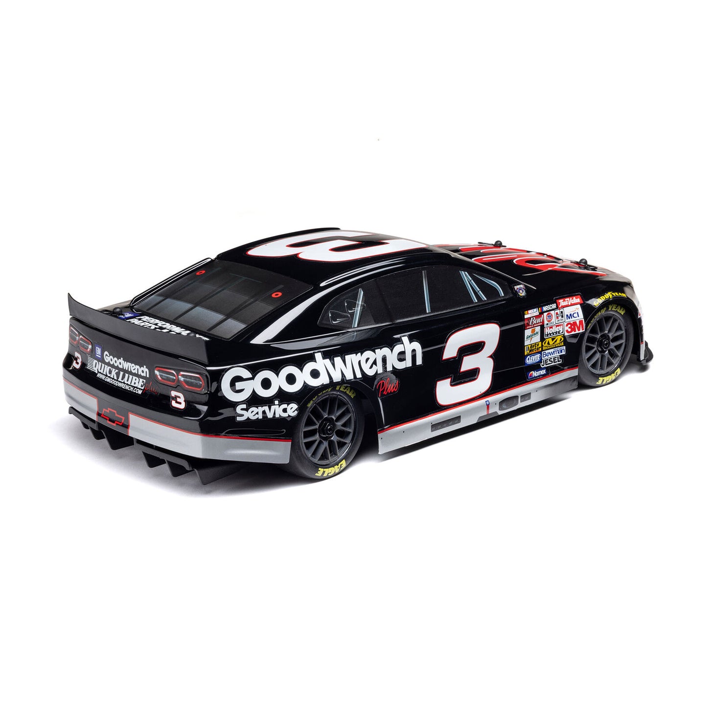 LOSF1122503 1/12 Losi NASCAR RCR No. 3 GM Goodwrench (Battery & Charger Included)