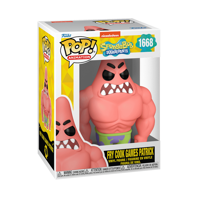 FU75736 Spongebob Fry Cook Games Patrick