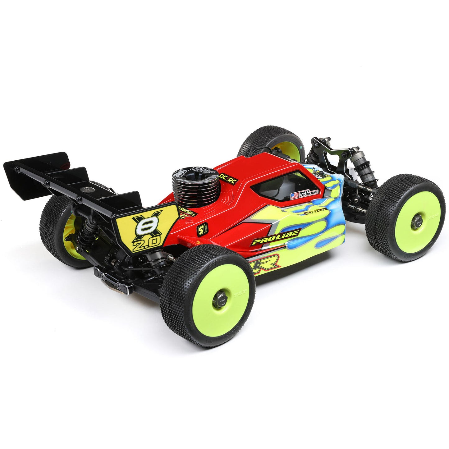 TLR04012 1/8 8IGHT-X/E 2.0 Combo 4X4 Nitro/Electric Race Buggy Kit