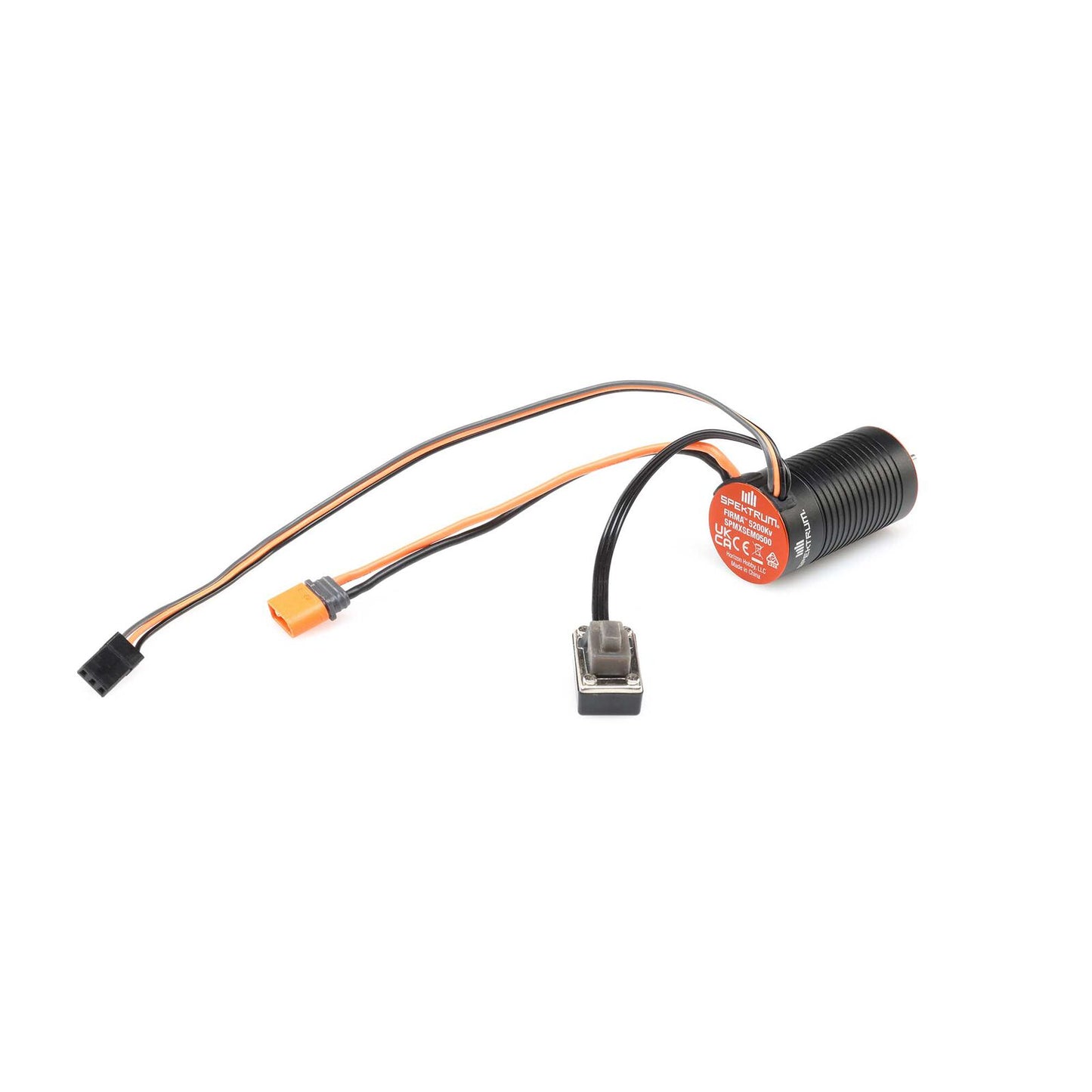 SPMXSEM0500 Firma Brushless Motor / ESC 2-in-1 Combo, 5200Kv