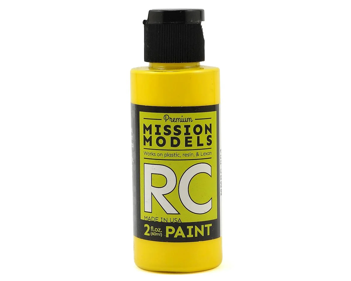 MMRC-004 Yellow Acrylic Lexan Body Paint (2oz)