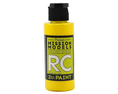 MMRC-004 Yellow Acrylic Lexan Body Paint (2oz)
