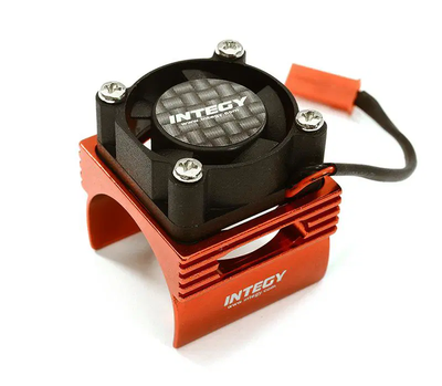 INTC28369RED Brushless Motor Heatsink+Cooling Fan 17K RPM