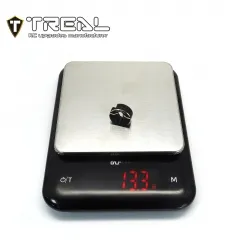 X003KPNSV1 TREAL Brass Rear Counterweight (2P) Axle Weight 13g/pc Upgrades for 1/18 TRX4M