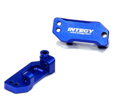 INTT8654BLUE Alloy Caster Block 1/10 Traxxas Bandit