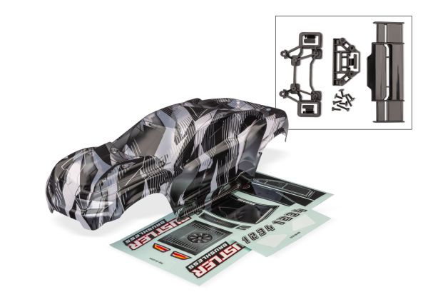 3780x Rustler 2WD ProGraphix Clipless Body