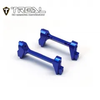 X003KIWZ99 TREAL Aluminum 7075 Front and Rear Bumper Mounts Set (F&R) for 1/18 TRX4M-Blue