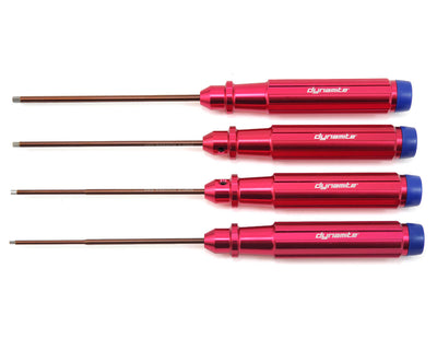 DYNT2030 Machined Metric Hex Driver Set (4)
