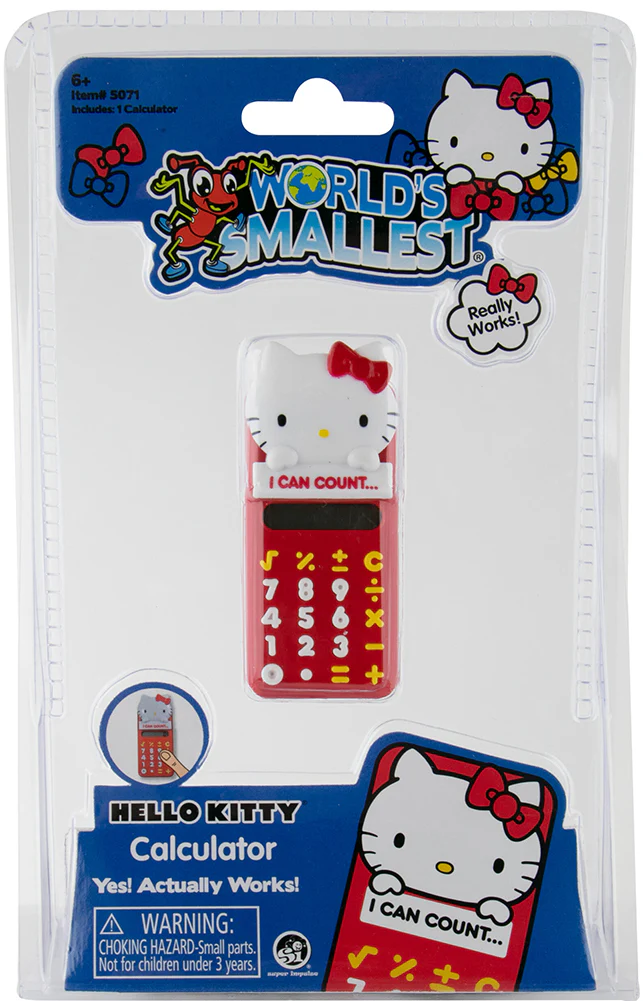 OKK5071 World's Smallest Hello Kitty Calculator