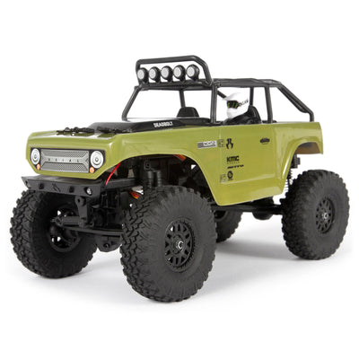 AXI90081T2 Axial SCX24 DeadBolt 4WD Rock Crawler Brushed RTR, Green