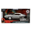 Jada 97350 1:32 Dom’s Dodge Charger R/T – Raw Metal 1968– Fast & Furious 25 Year Anniversary