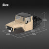 IR40-YE INJORA IR40 Half Truck Body for 1/18 TRX4M Defender Bronco (Sandy Taupe)