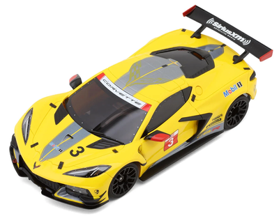 KYO32342Y 1/28 Chevrolet Corvette C8.R MINI-Z RWD RTR, Yellow