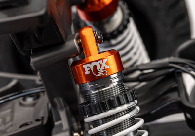 8465 Fox Orange Aluminum GTR Shock Caps (4)