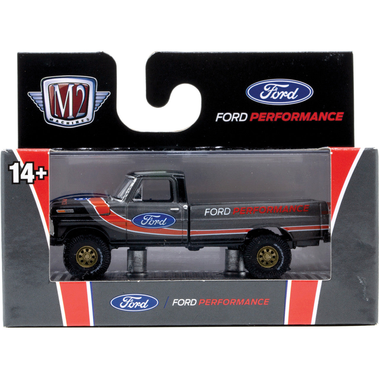 M2 Machines 32500-102 Auto-Thentics 1972 Ford F-250 Custom 4X4